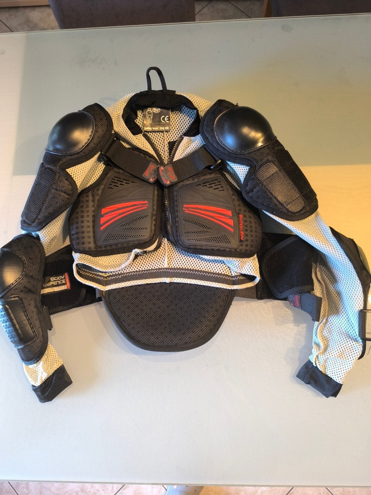 Gilet de protection enfant avec coques 8-10 ans TB état, Ophalen of Verzenden, Kinderen