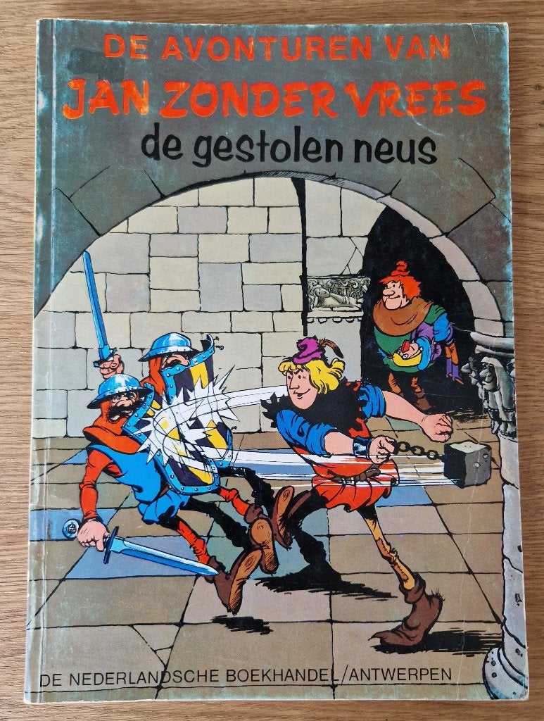 Jan zonder Vrees - De gestolen reus -1-1e dr(1970) Strip, Livres, BD, Utilisé, Une BD, Enlèvement ou Envoi