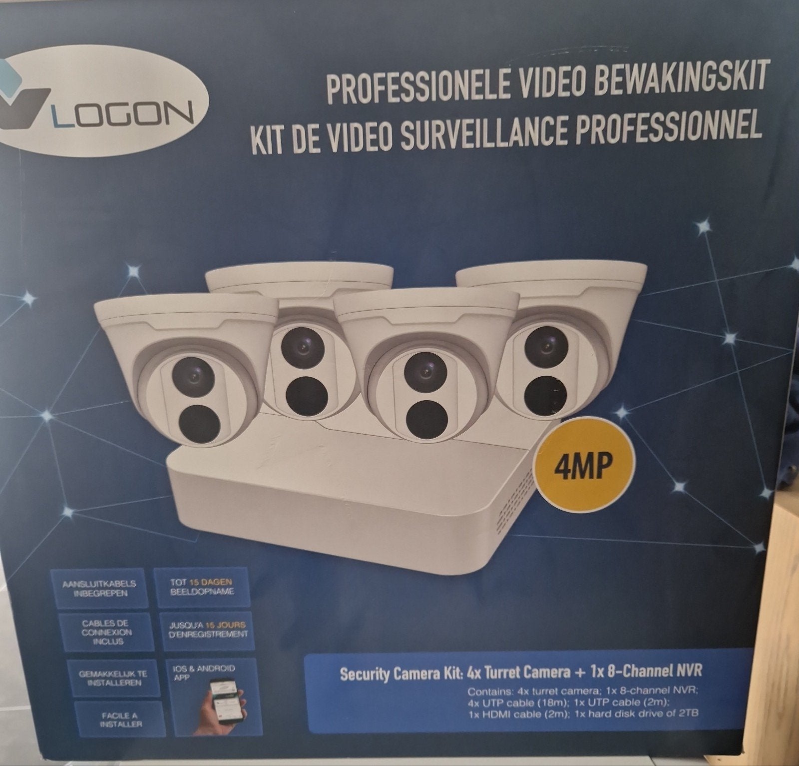 Professionele video bewakingscamera's !!NIEUW!!, Audio, Tv en Foto, Videobewaking, Ophalen