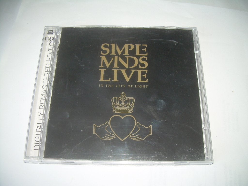 2 CD S - SIMPLE MINDS - IN THE CITY OF LIGHT, Pop, Ophalen of Verzenden, Zo goed als nieuw, Eerste persing