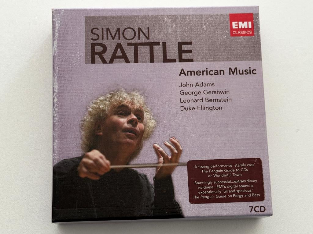 Simon Rattle - American Music (7-CD), Enlèvement ou Envoi, Utilisé, Coffret