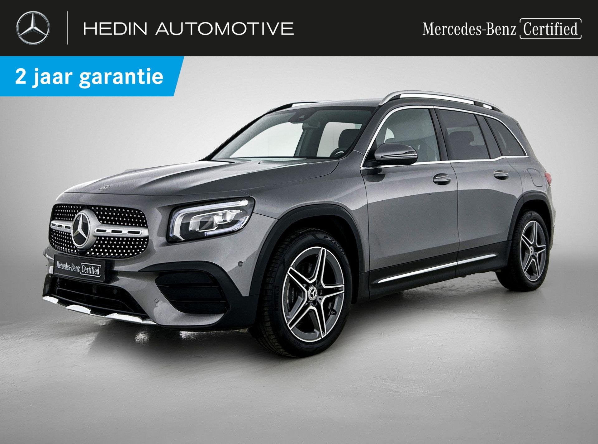 Mercedes-Benz GLB-Klasse 180 AMG Line | 7 Zitplaatsen | Navi, Auto's, Dealer onderhouden, Stof, Gebruikt, 4 cilinders