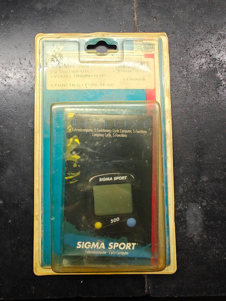 Retro Sigma 500 fietscomputer, Ophalen of Verzenden, Nieuw