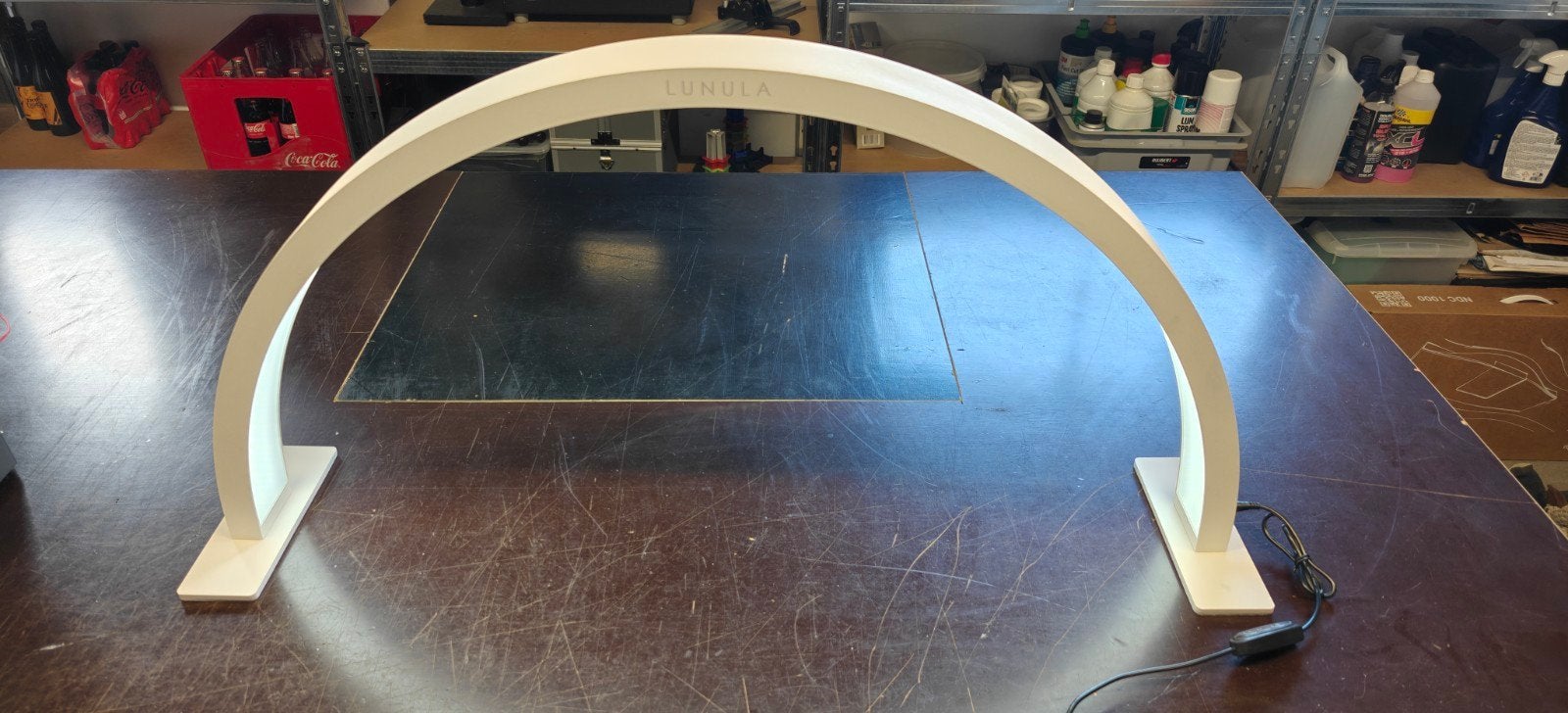 Lunula booglamp voor nagelstudio, Ophalen, Zo goed als nieuw, Hand- en Voetverzorging