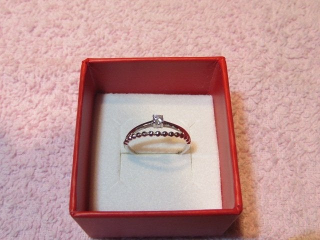 S.Oliver Ring in origineel doosje - dames, Bijoux, Sacs & Beauté, Enlèvement ou Envoi, Comme neuf, Femme, Argent