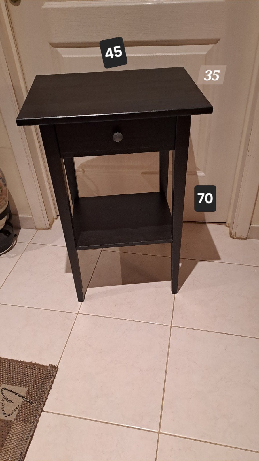 Table de nuit ikea
