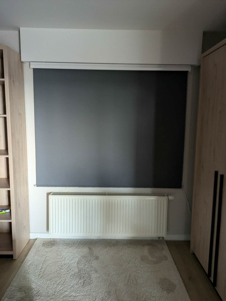 Rolgordijn verduisterend 180 cm, Ophalen, Gebruikt, Rolgordijn, Verduisterend