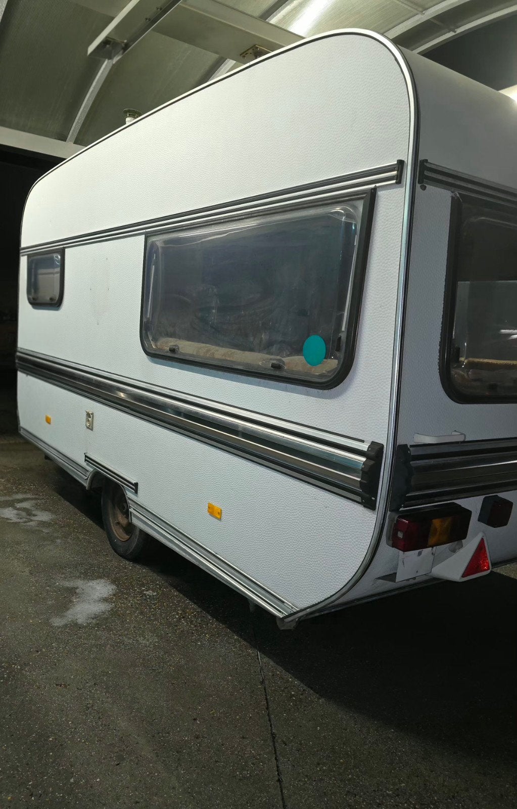 Caravane Net Weippert Avec auvent, papiers et en bon état, Caravanes & Camping, Coin salon convertible, 4 à 5 mètres, 750 - 1000 kg