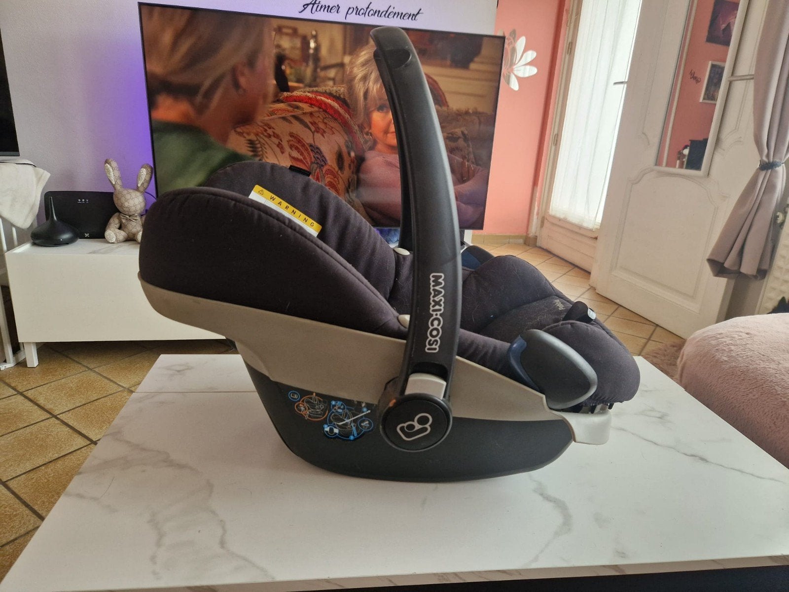 maxi cosi, Ophalen