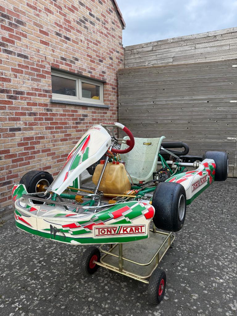 Complete karting — Tony Kart + gereviseerde Rotax Max 125, Sport en Fitness, Karting, Ophalen, Gebruikt, Kart