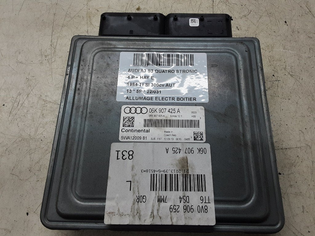 ONTSTEKINGSMODULE S3 Sportback (8VA / 8VF) (06K907425A), Gebruikt, Audi