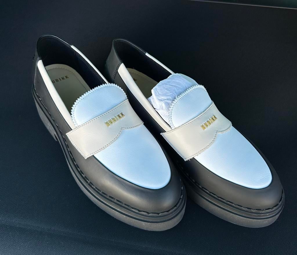 Nubikk loafers / instappers - Maat 41, Loafers, Zwart, Nieuw, Ophalen of Verzenden