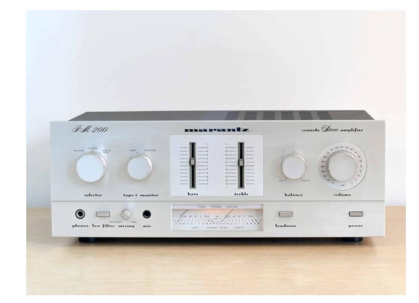 Marantz PM 200 – Vintage Console Stereo Amplifier, Marantz, Moins de 60 watts, Enlèvement, Stéréo