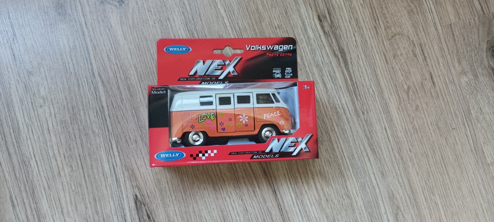 busje in de verpakking, Enlèvement