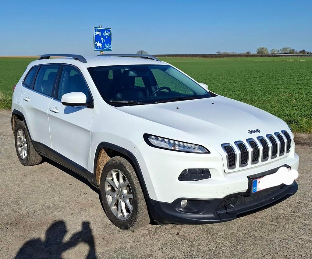Jeep cherokee kl 2.0l crd euro 5J, Autos, Cuir, Achat, Aide au démarrage en côte, Automatique