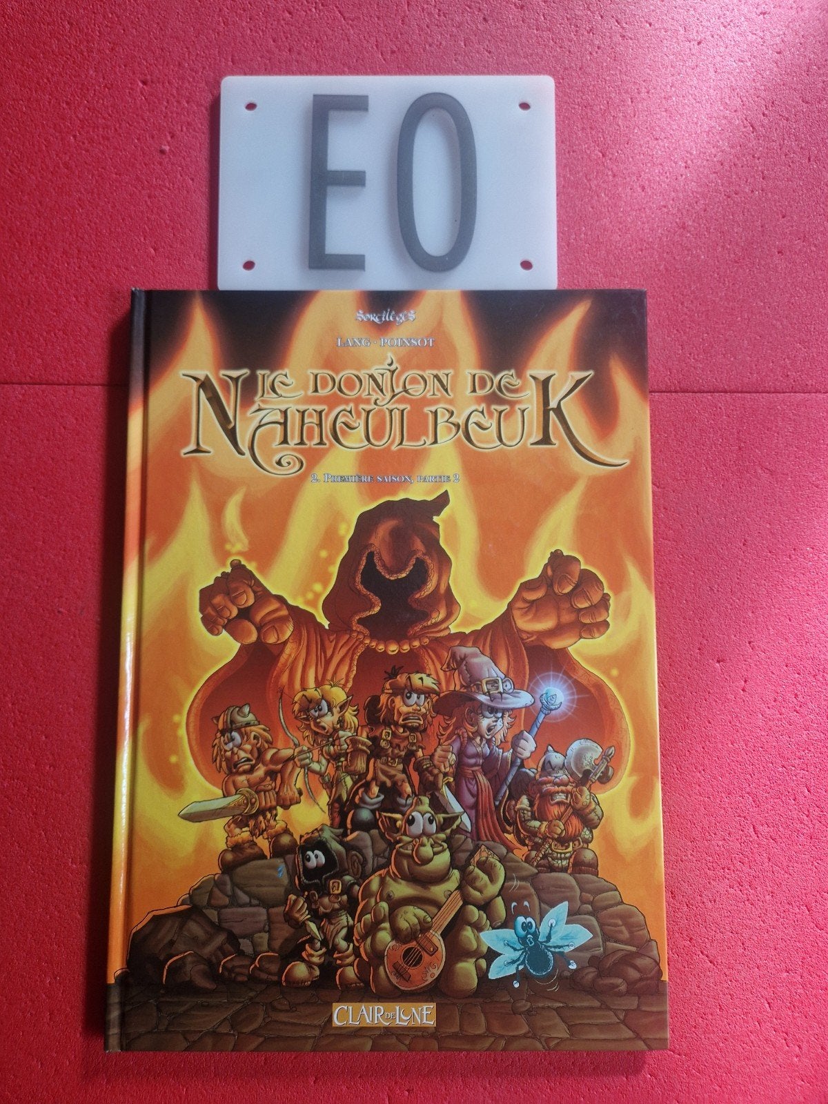 bd le donjon de naheulbeuk 2,EO, avec autocollants, Enlèvement ou Envoi