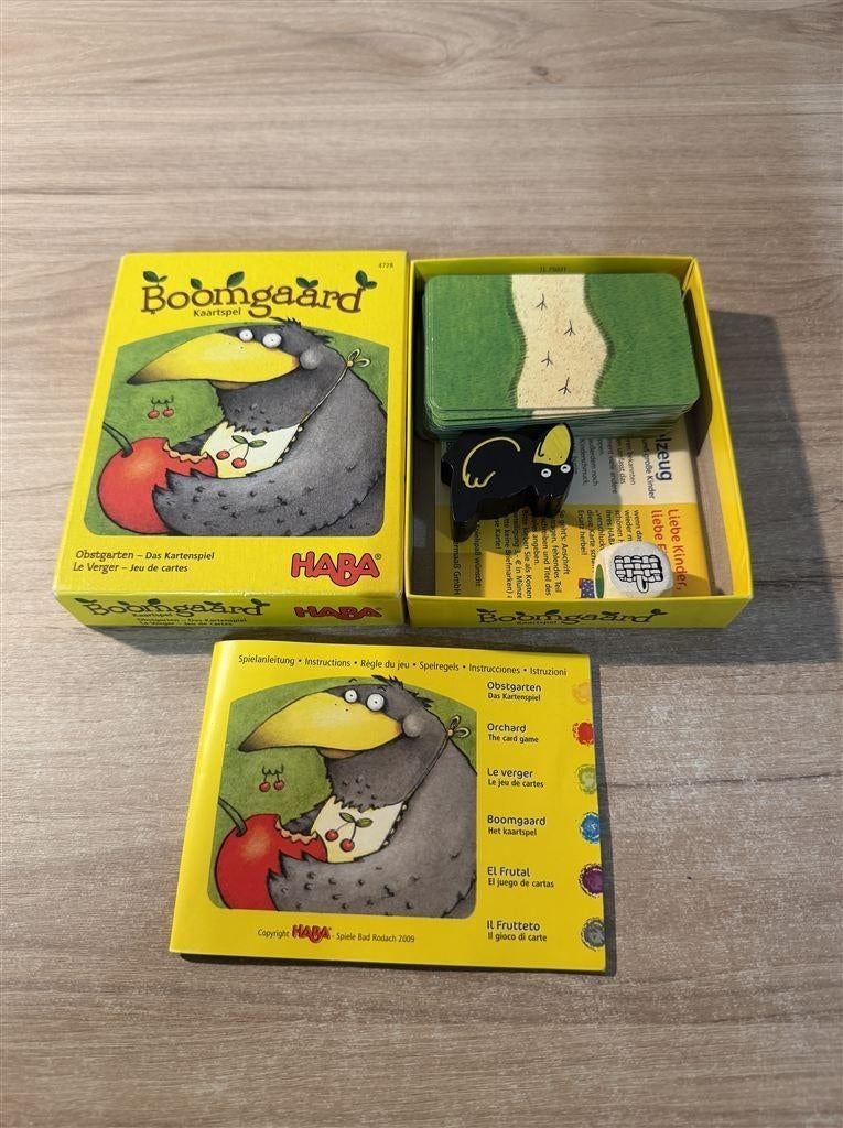 boomgaard kaartspel haba - s6432, Verzenden, Zo goed als nieuw