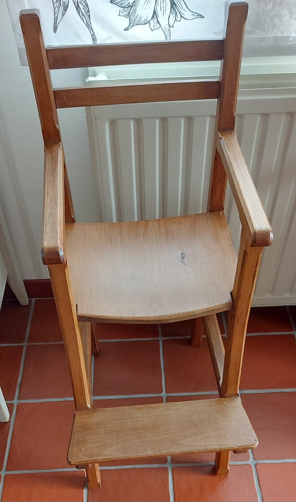 hoge kinderstoel, Kinderen en Baby's, Ophalen, Gebruikt