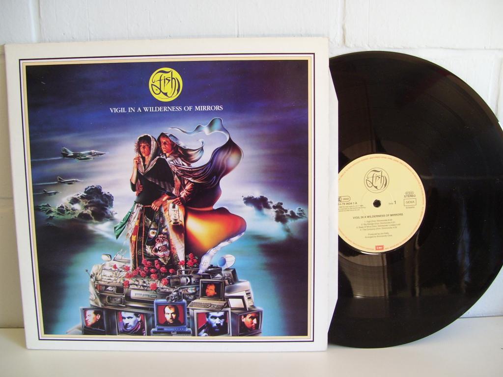 FISH  vigil in a wilderness of mirrors, CD & DVD, Vinyles | Rock, 12 pouces, Progressif, Pressage original, Enlèvement ou Envoi