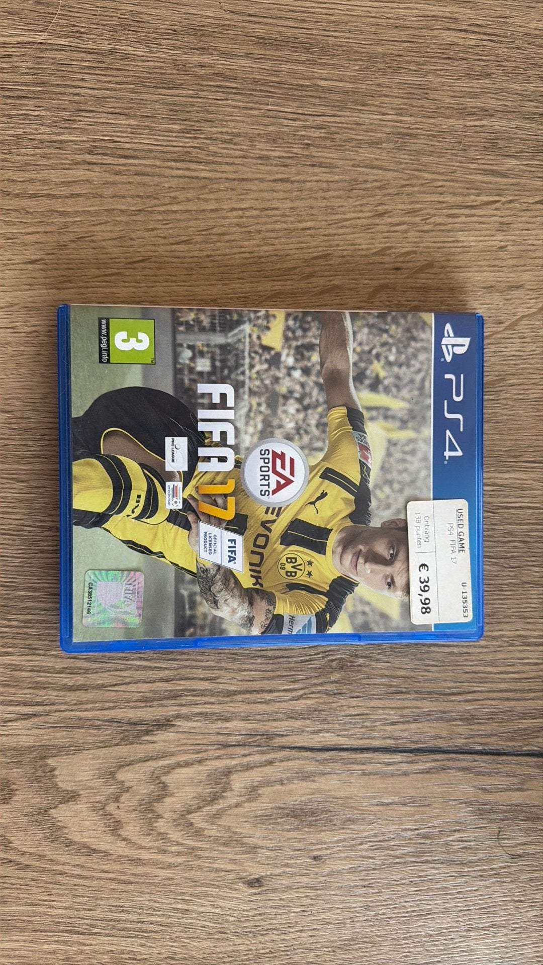 Fifa 17 - ps4, Consoles de jeu & Jeux vidéo, Enlèvement ou Envoi, À partir de 3 ans, Sport, 2 joueurs