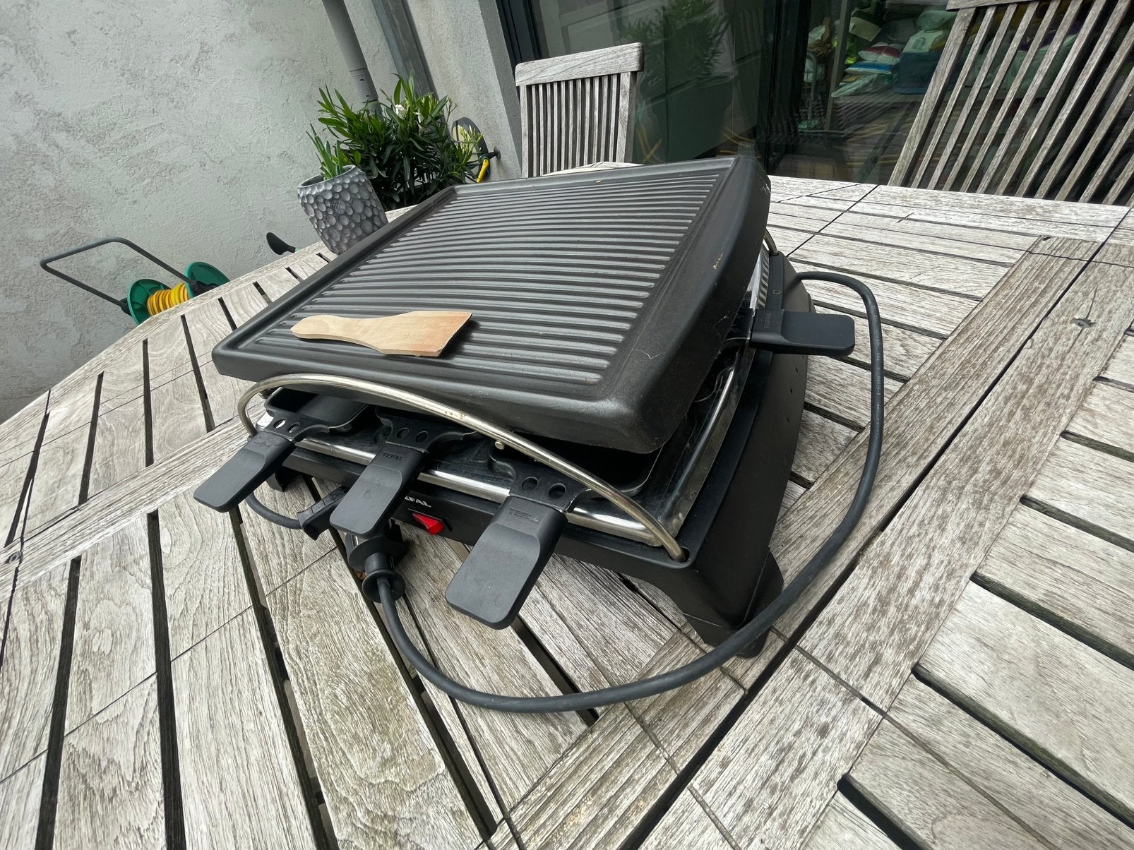 Appareil a raclette Tefal, Enlèvement, Comme neuf