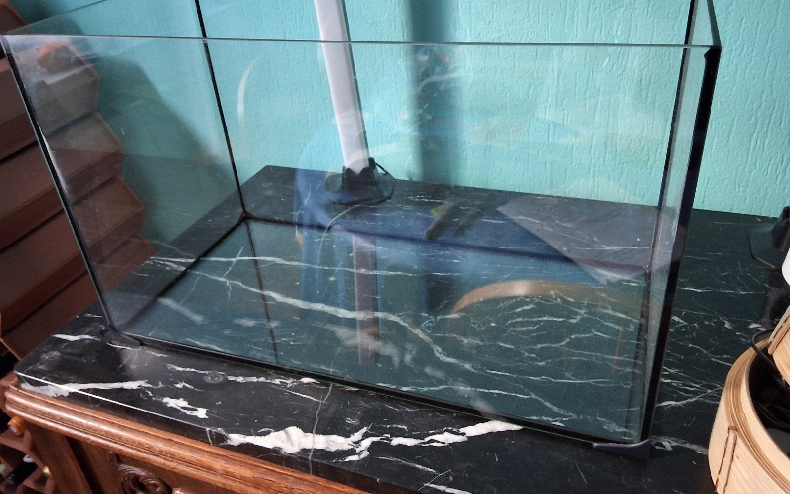 Aquarium en verre, Enlèvement, Utilisé, Aquarium vide, Autres marques