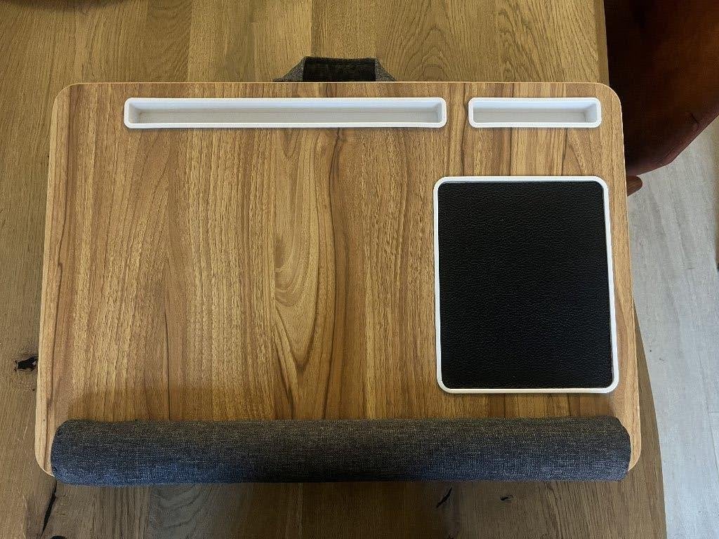 Multifunctionele luxe bedtafel / laptopstandaard, Ophalen, Zo goed als nieuw