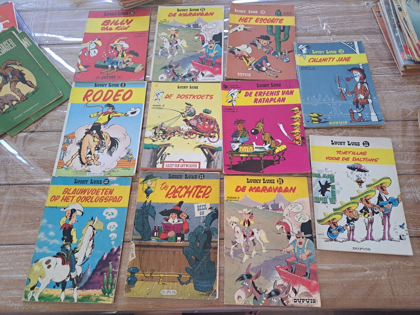 Lucky Luke. verschillende titels, Ophalen