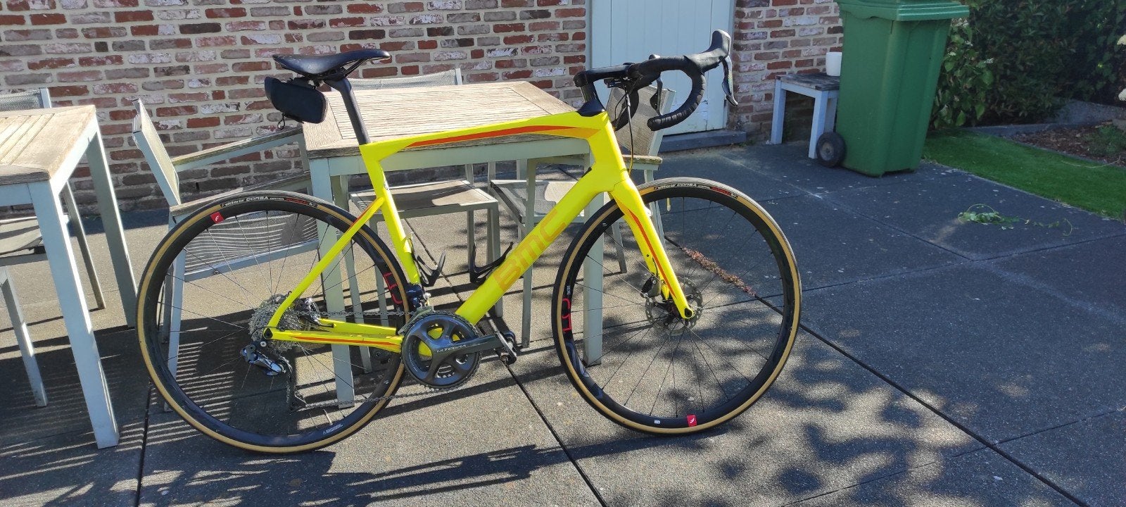 BMC racefiets Roadmachine maat 58, Fietsen en Brommers, Ophalen, Meer dan 20 versnellingen, Schijfrem, Gebruikt