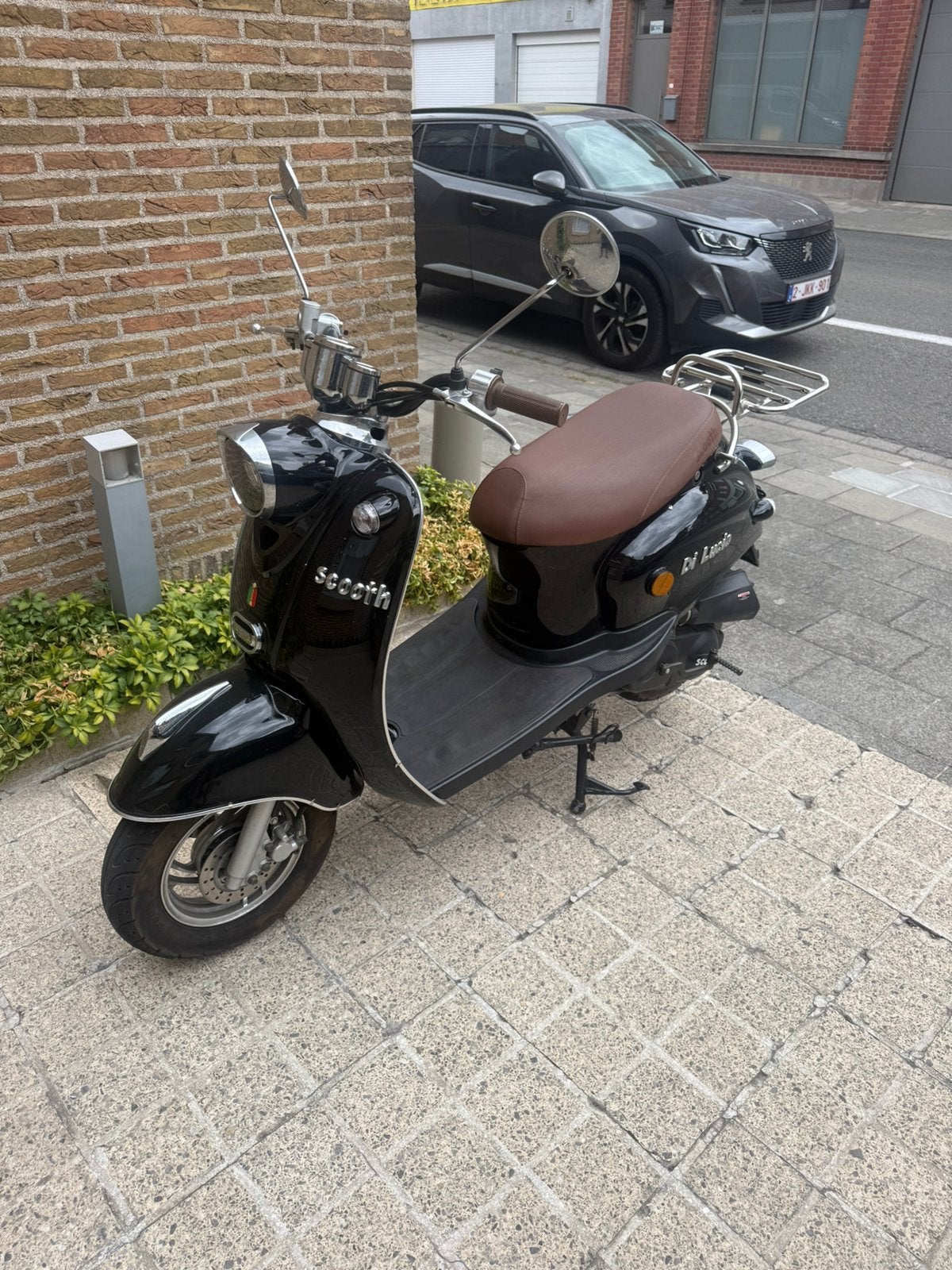 Neco Di Lucio 50cc – Retro scooter – lage kilometerstand, Ophalen, Zo goed als nieuw, Benzine