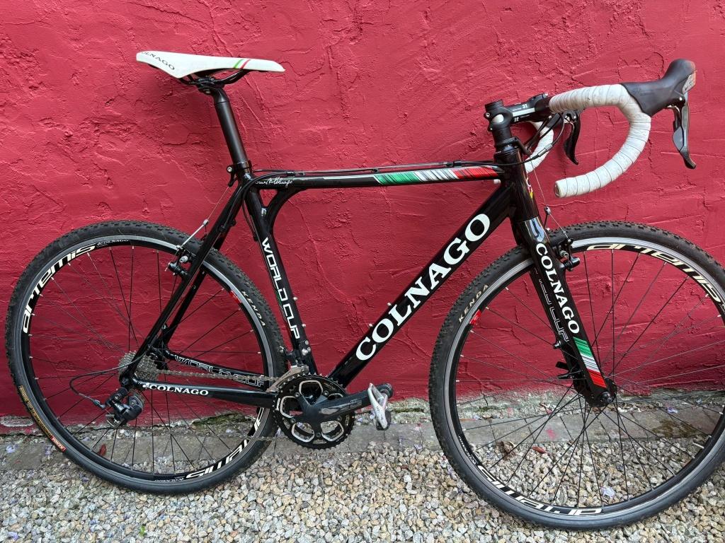 Colnago World Cup Cyclocross 54, Vélos & Vélomoteurs, Autres marques, Frein sur jante, Comme neuf, Enlèvement