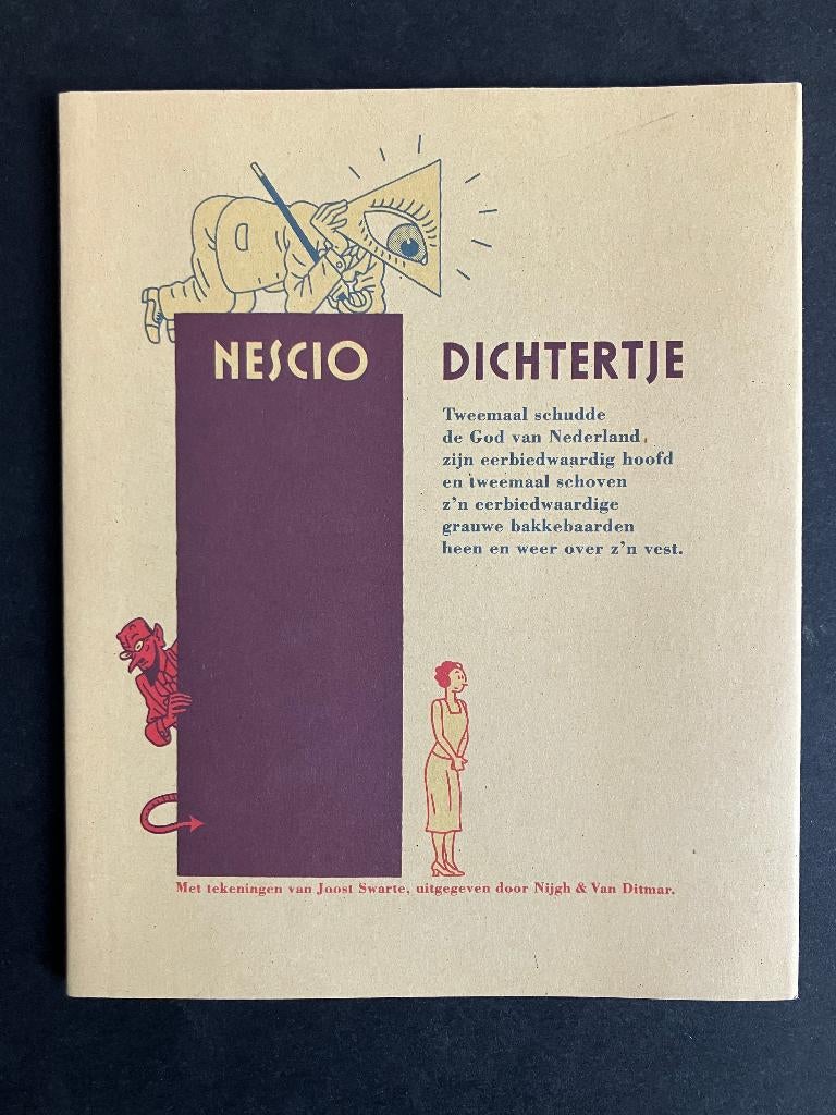 Nescio - Dichtertje (Joost Swarte), Enlèvement