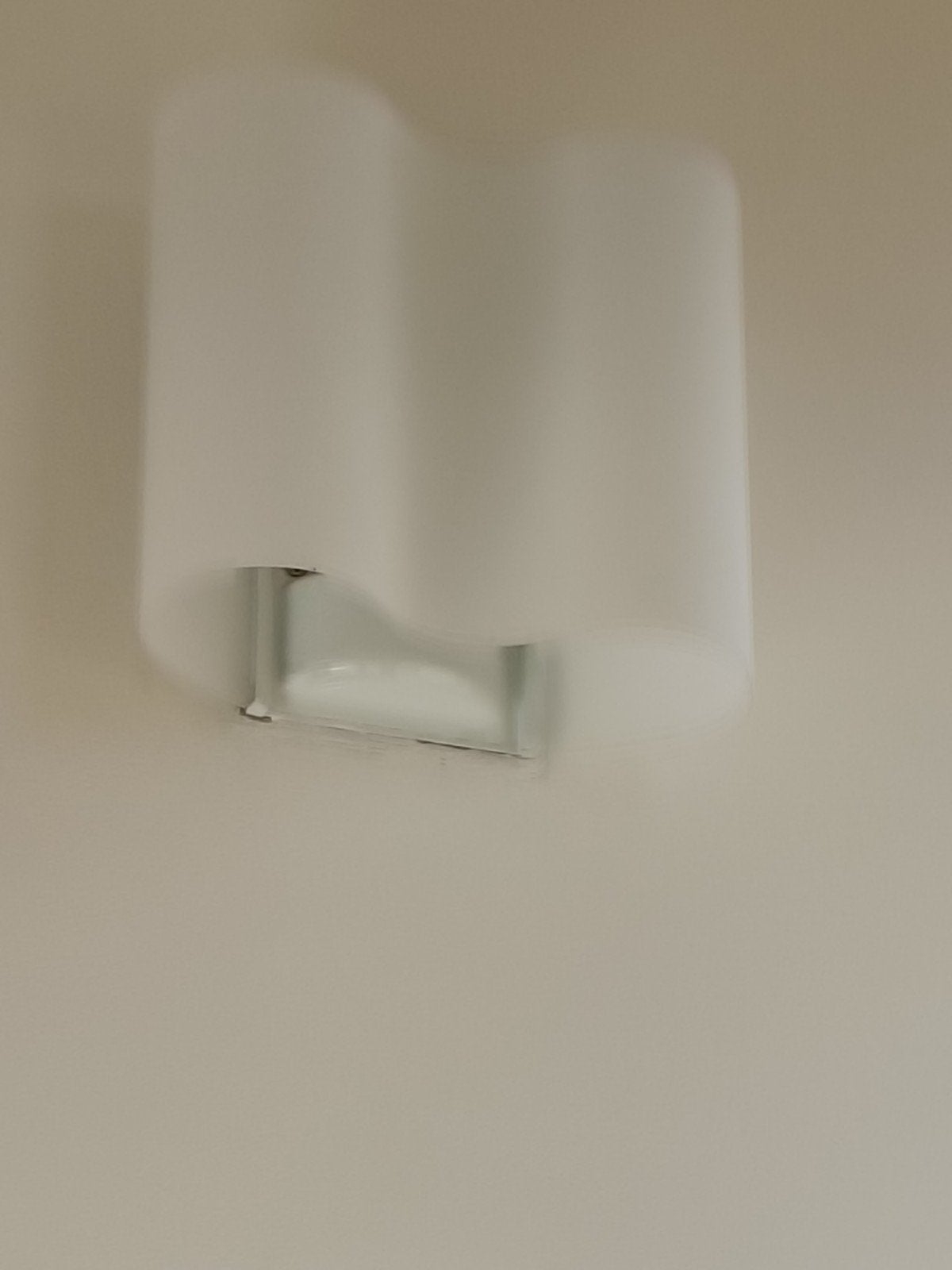 wand8lamp, Ophalen, E27 (groot), Glas, Wit