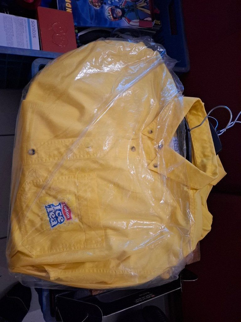 4 Lipton Icetea Hemden Nieuw, Kleding | Heren, Ophalen of Verzenden, Nieuw, Lipton icetea, Halswijdte 41/42 (L)