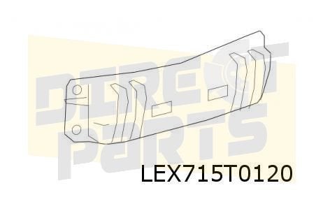 Lexus UX (3/19-) absorber op achterbumperbalk Origineel! 526, -, Verzenden, -, Nieuw