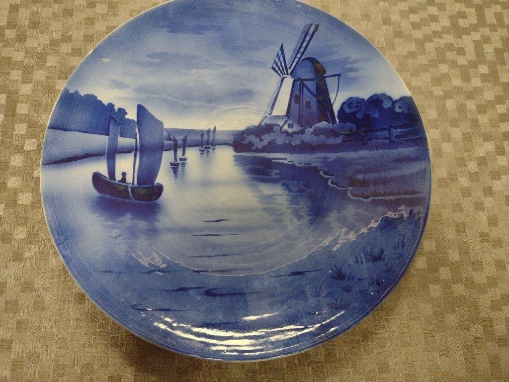Villeroy Boch - Delft - Assiette décorative 30 cm, Antiquités & Art, Antiquités | Assiettes décoratives & Carrelages, Enlèvement