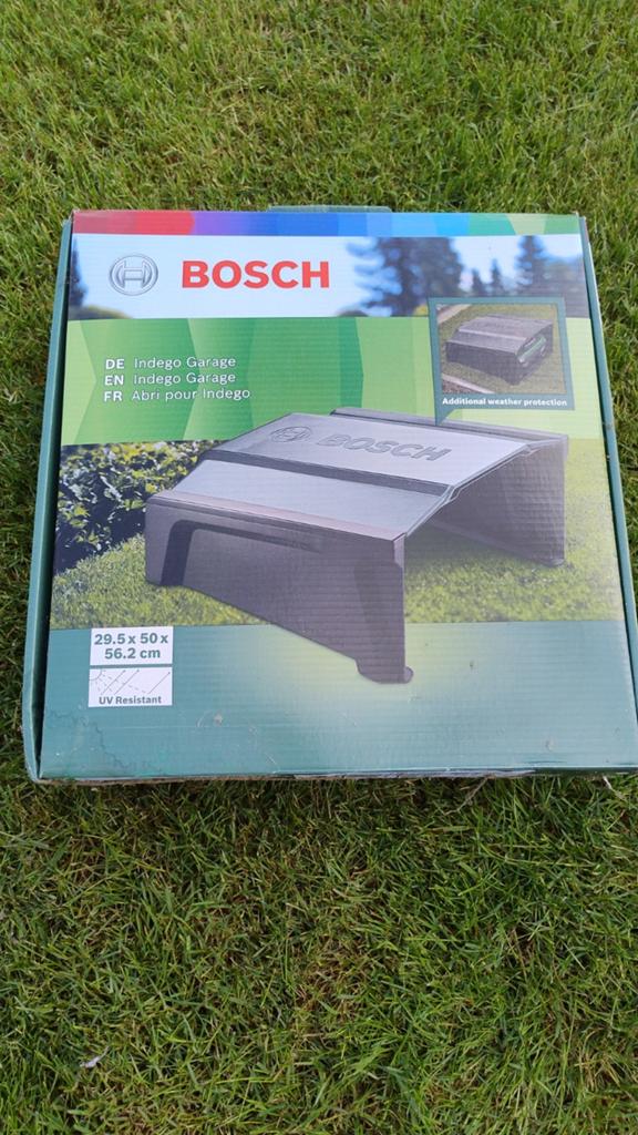 Garage Bosch Indego, Jardin & Terrasse, Tondeuses robotisées, Enlèvement