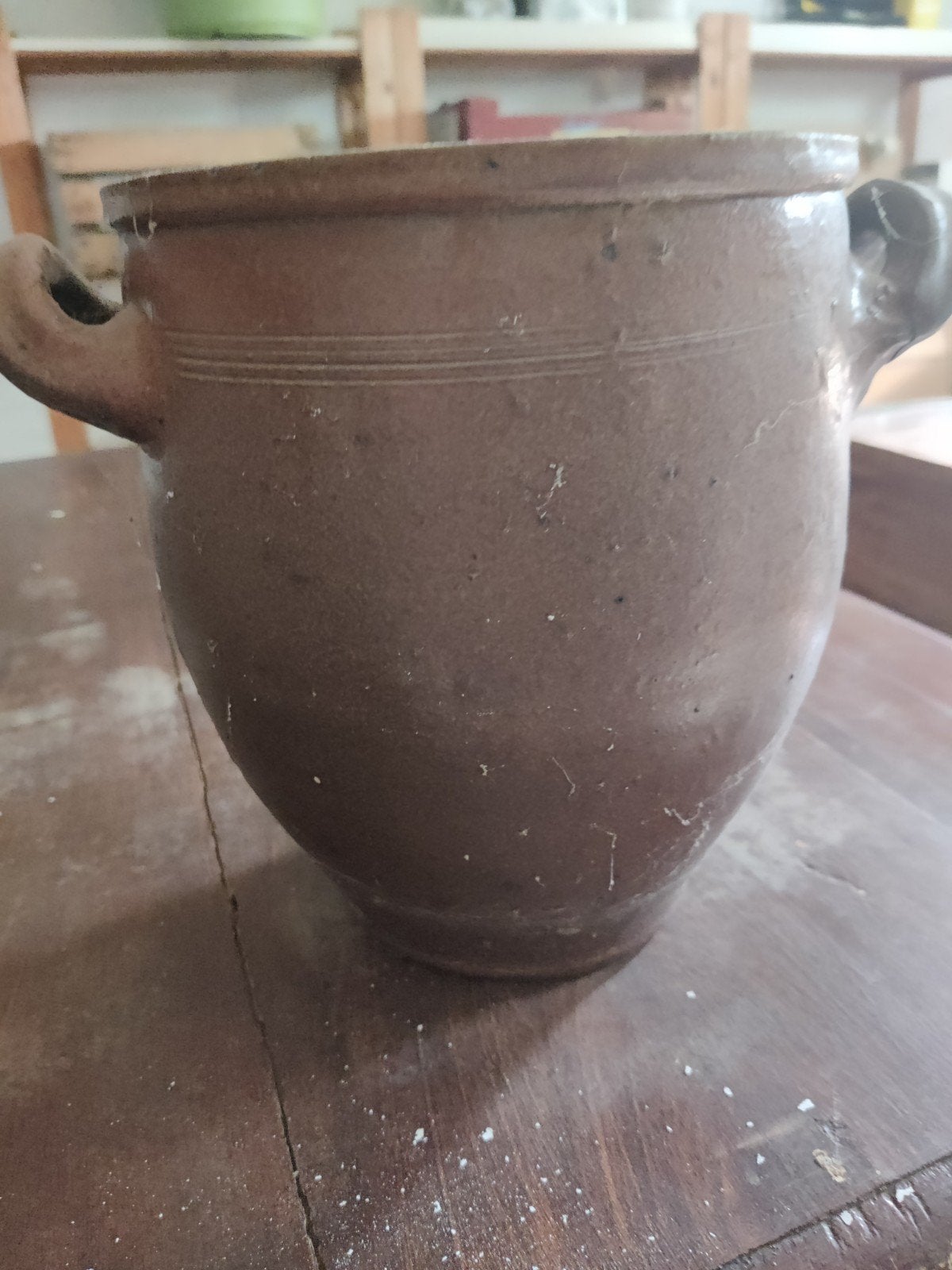terracotta inmaakpot, Enlèvement, Terracotta