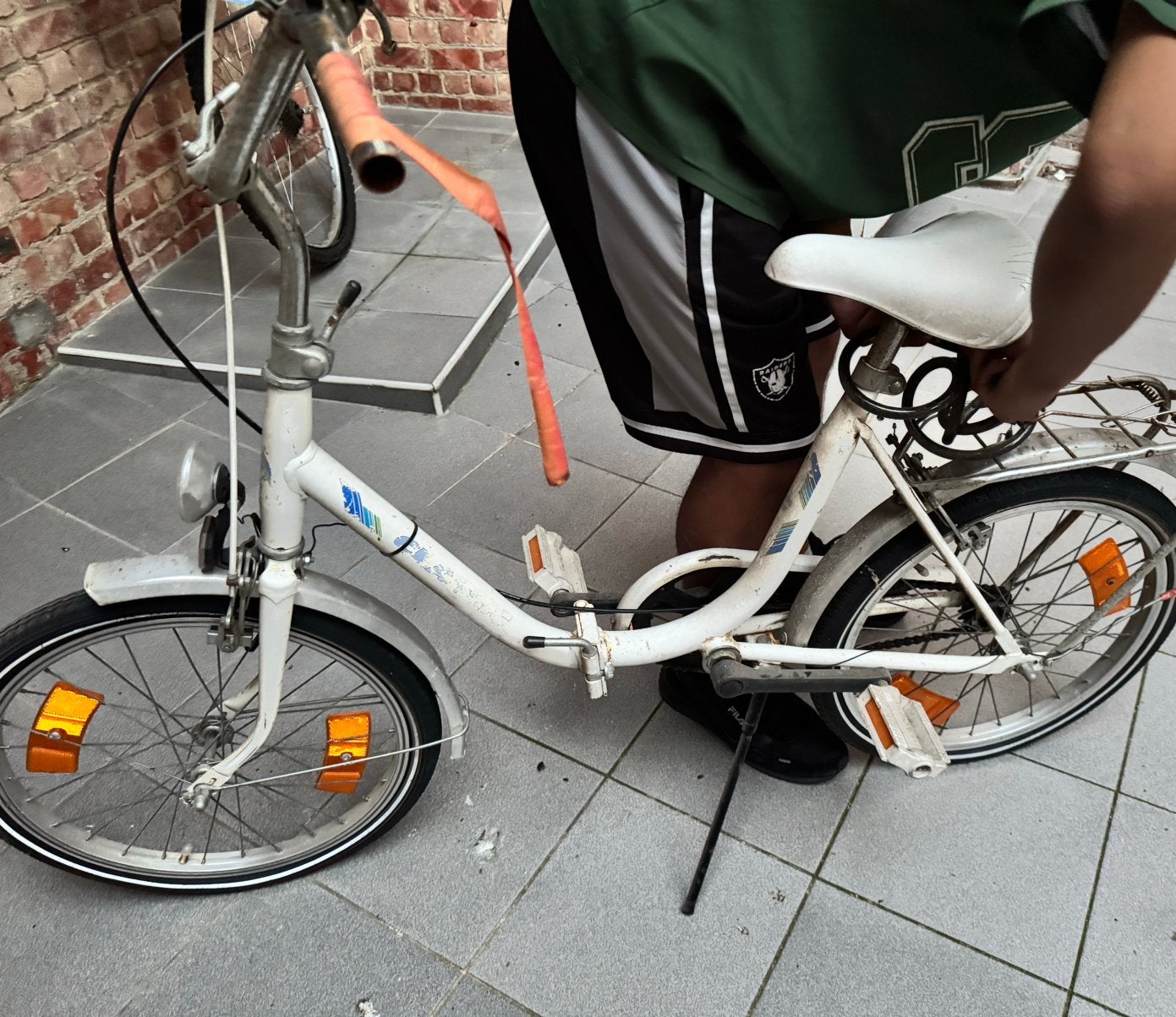 Foldable bike, Enlèvement, Utilisé