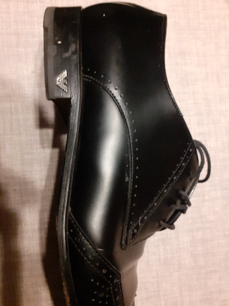 zwarte armani s, Ophalen, Zo goed als nieuw, Zwart
