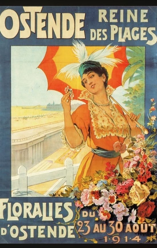 Oostende retro affiche, Enlèvement, Autres types
