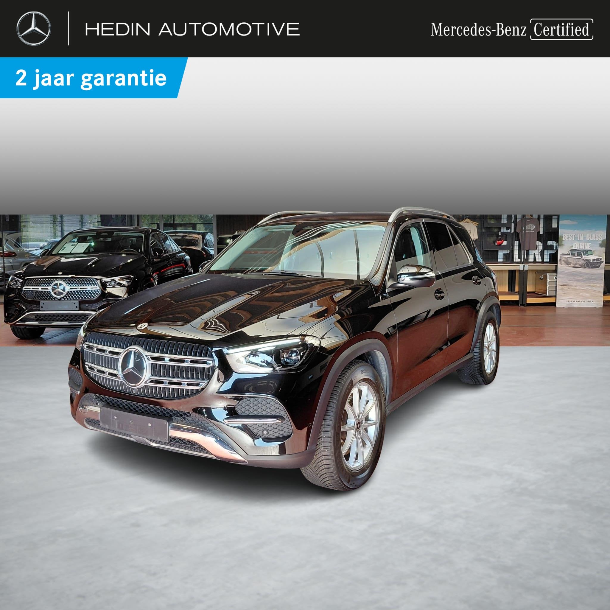 Mercedes-Benz GLE-Klasse 350 DE 4MATIC Business Line | MEmor, Auto's, Stof, Gebruikt, Zwart, GLE