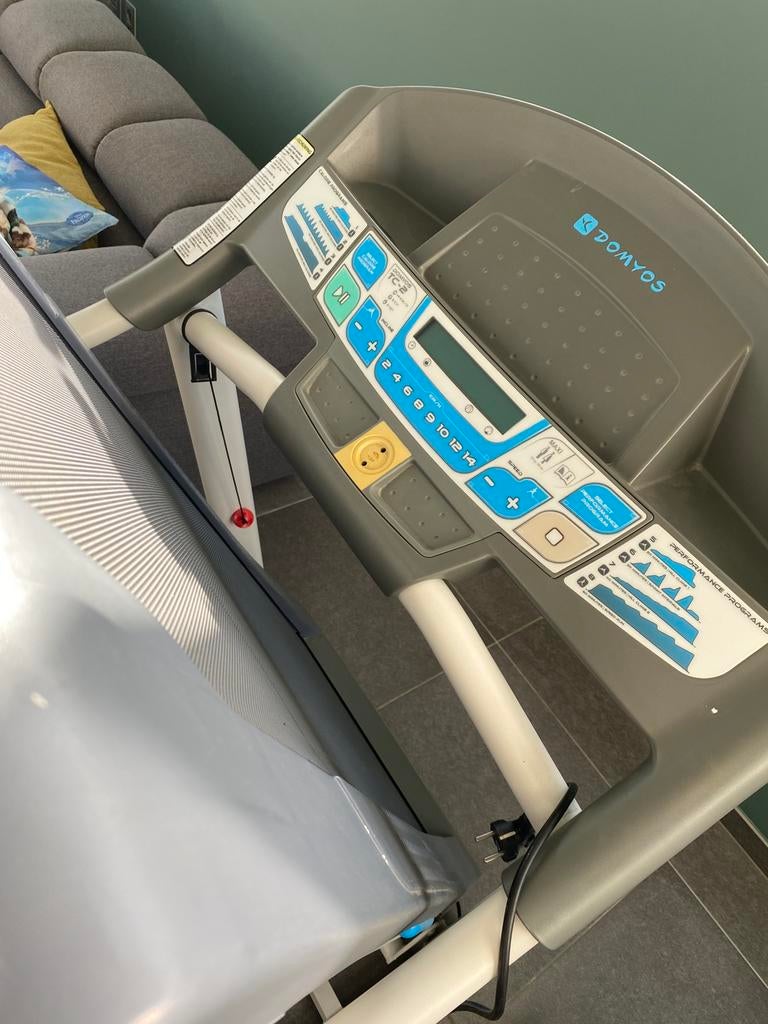 Loopband Domyos - tot 14km/u tot 10% helling, Ophalen, Zo goed als nieuw, Loopband