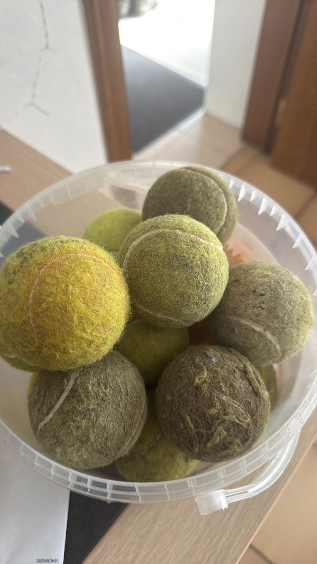 Tennisballen, Dieren en Toebehoren, Ophalen, Gebruikt