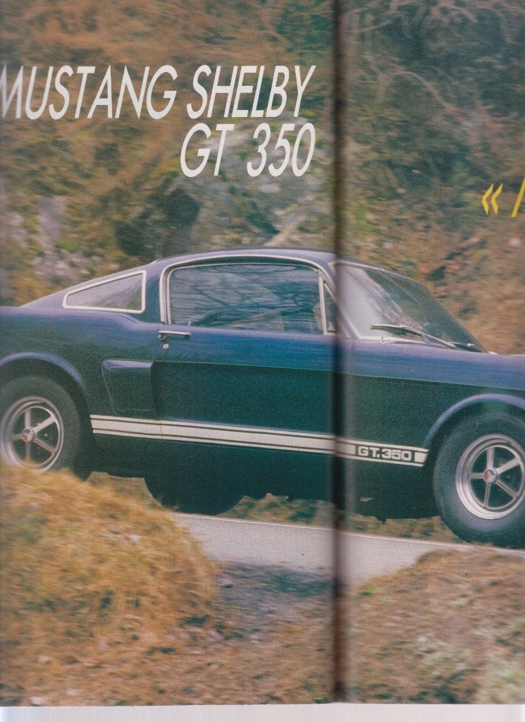 1966 Ford Mustang Shelby GT 350 voiture de collection, Boeken, Auto's | Boeken, Verzenden, Gelezen, Ford