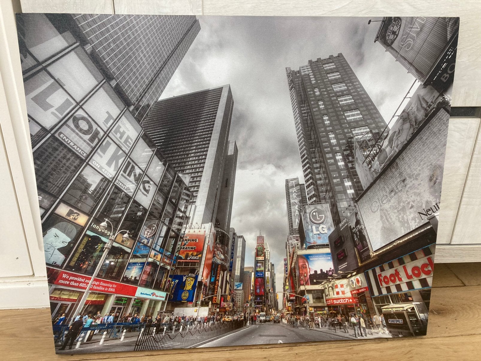 Canvas New York, Ophalen, Zo goed als nieuw