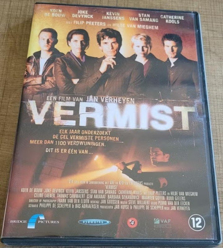 Vermist - Vlaamse film, Cd's en Dvd's, Nederlands, Ophalen of Verzenden, Zo goed als nieuw, Vanaf 12 jaar