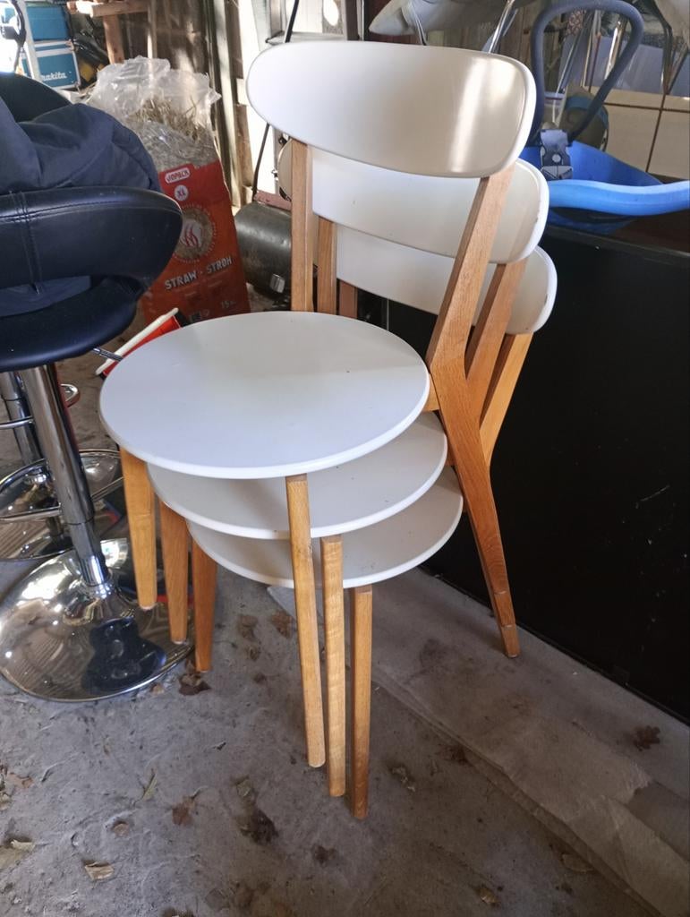 Tafel met 3 stoelen, Ophalen, Gebruikt