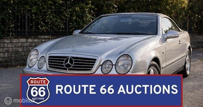 Mercedes-Benz CLK 320 | 1999 | Route 66 Auctions, Autos, Achat, Entreprise, Boîte manuelle, Autre carrosserie