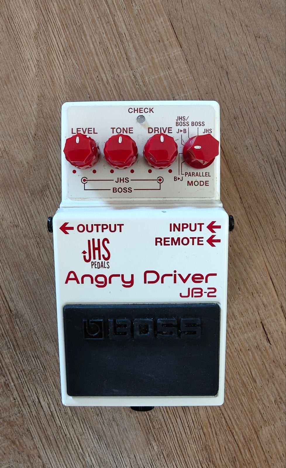 Boss/JHS JB-2 Angry Driver, Muziek en Instrumenten, Effecten, Gebruikt, Distortion, Overdrive of Fuzz, Ophalen of Verzenden